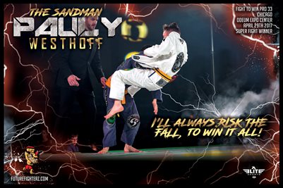 Pauly Westhoff "Risk the Fall" Poster