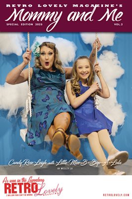 2025 Retro Lovely, Mommy and Me VOL-02, Candy Rose Leigh Cover Poster