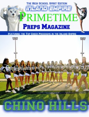 Inland Empire Prime Time Preps Magazine Chino Hills Cheer Edition April 2012