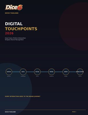 DICE6 Digital Touchpoints 2026