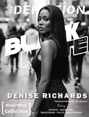 The Definition  Denise Richards Black&White theme Issue 787 Vol.2 Cover 3
