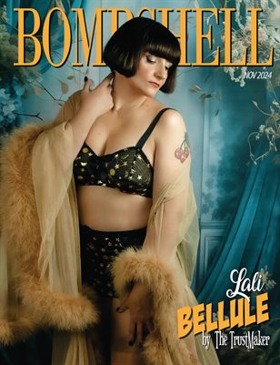 BOMBSHELL Magazine November 2024 - Lali Bellule Cover
