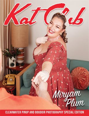Clearwater Pinup and Boudoir Photography Special Edition – Miryam Plum Cover