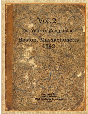 Vol.2 1842 The Youth's Companion, Boston, Massachusetts