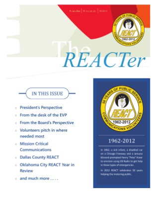 The REACTer / January - March 2012 