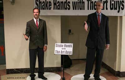 Shake Hands with The Art Guys