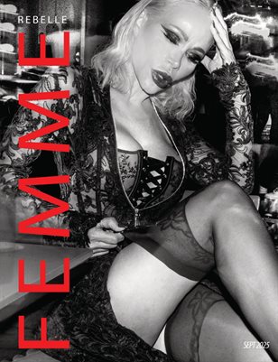 Femme Rebelle Magazine September 2025 BOOK 2 - Marc Evans Cover