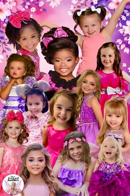 Little Fairy Posters- Pink & Purple #1