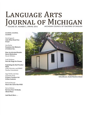 Language Arts Journal of Michigan, 29.2