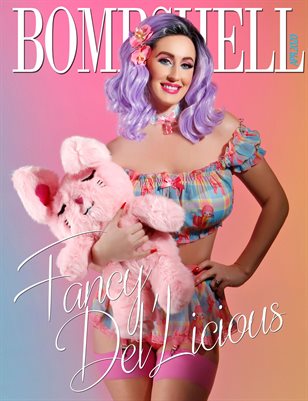 BOMBSHELL Magazine April 2020 BOOK 1 - Fancy Del'Licious Cover