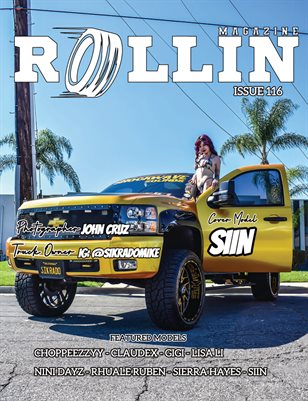 Rollin Magazine Issue 116 Cover Model Siin