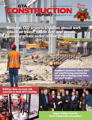 GTA Construction Report (December 2018)