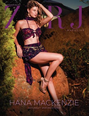 ZERJ Magazine featuring Hana Mackenzie (Naturally Unforgettable)