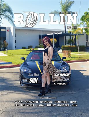 Rollin Magazine Issue 141 Cover Model Siin