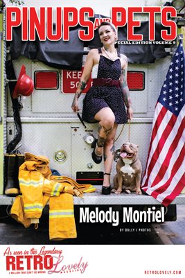 Pinups & Pets Vol. 9 – Melody Montiel Cover Poster