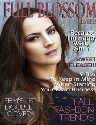 Full Blossom Magazine Issue 18- Brianna Connaughton Cover