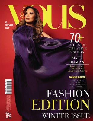 VOUS Magazine | The December Fashion Edition | MARIA DAMIAN | Vol.1 | 2024