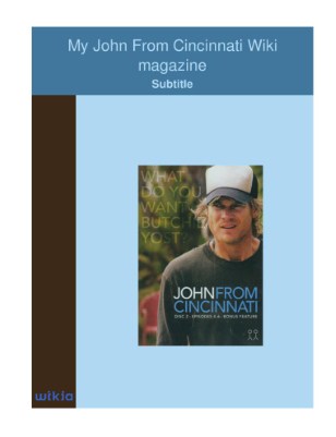 My John From Cincinnati Wiki magazine (20)