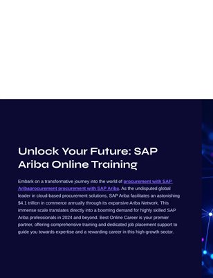 SAP Ariba Online Training