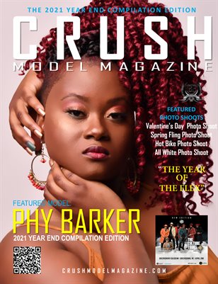 CRUSH Model Magazine's 2021 Compilation Edition featuring Phy Barker