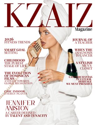 KZAIZ  MAGAZINE | FEBRUARY 2026  | Jennifer Aniston A Career Defined by Talent and Tenacity