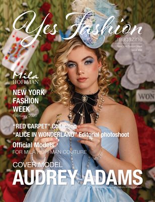 Yes Fashion Magazine, Issue #86 Audrey, New York Fashion Week, February 2026, Mila Hoffman Couture