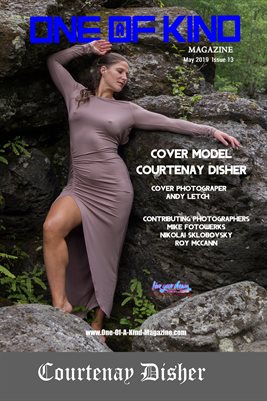 ONE OF A KIND MAGAZINE COVER POSTER- Cover Model Courtenay Disher - May 2019