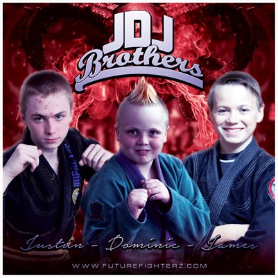 JDJ Brothers Comp Card/Mini Poster 8x8