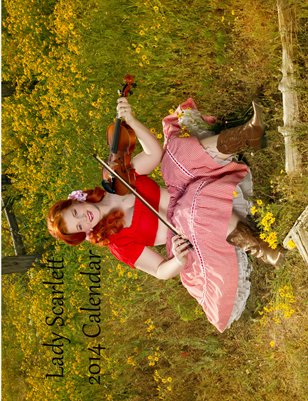Lady Scarlett 2014 Calendar 