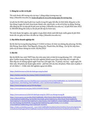  Đăng ký ca thi và lệ phí đánh giá năng lực