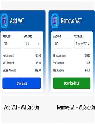 "VATCalc.Onl Tool in Action – A Visual Snapshot of VAT Made Simple"