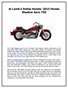 Al Lamb’s Dallas Honda: 2015 Honda Shadow Aero 750