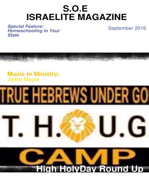 S.O.E Israelite Magazine 2nd Edition