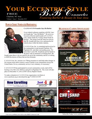 Your Eccentric Style B&B Connector Issue1 Vol. 1