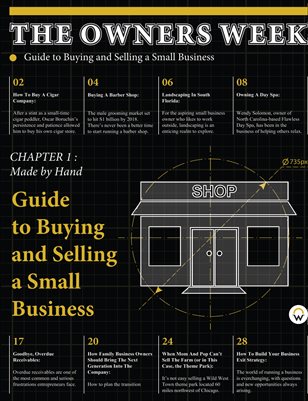Owners Week Guide to Buying and Selling a Small Business