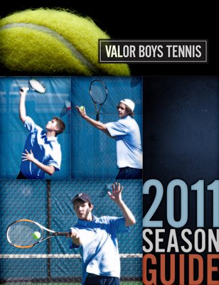 2011 Boys Tennis Media Guide