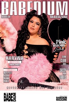 KARYNA SPECIAL ISSUE - BABEDIUM MAGAZINE COVER POSTER