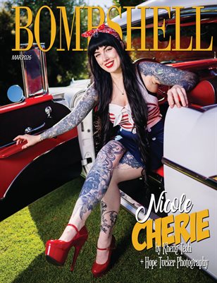 BOMBSHELL Magazine March 2026 BOOK 2 - Nicole Cherie Cover