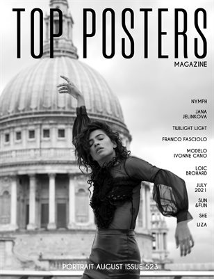 TOP POSTERS MAGAZINE - PORTRAIT AUGUST (Vol 523)