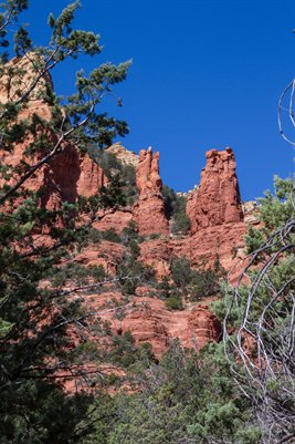 Red Rocks and Sky -2 