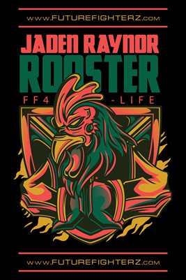 12x18 Jaden Raynor Logo Poster Rooster