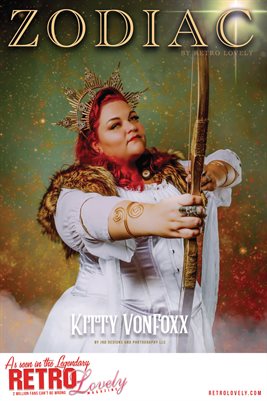 Zodiac No.5 - Kitty VonFoxx Cover Poster