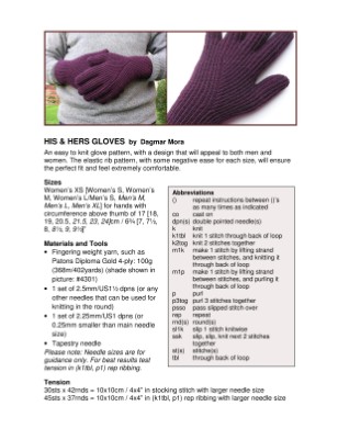 His & Hers Gloves