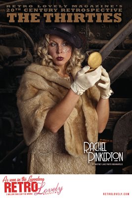 20th Century Retrospective – The 30’s Vol. 2 – Rachel Pinkerton Cover Poster