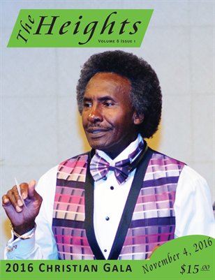 Volume 8 Issue 1 - 2016 Christian Gala