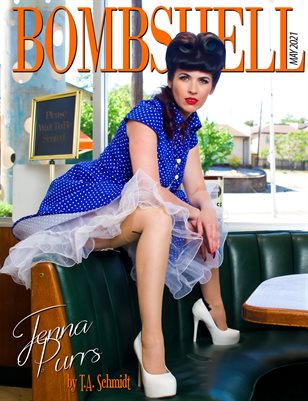 BOMBSHELL Magazine May 2021 BOOK 2 - Jenna Purrs Cover