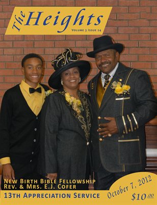 Volume 3 Issue 24 - 13th Appreciation Service Rev. & Mrs. E.J. Cofer