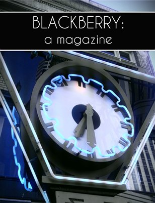 BLACKBERRY: a magazine, Volume 2, Issue 1