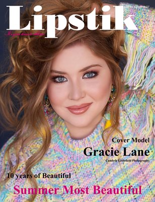 Lipstik Magazine Summer Most Beautiful Issue 11 Volume 10 22'