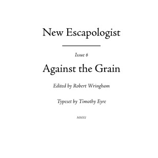 New Escapologist Issue Six